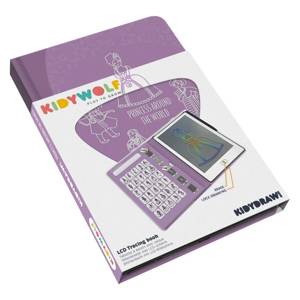 Kidywolf  Kidydraw Mini Podświetlany tablet do rysowania  - Księżniczki